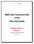 EMS Field Treatment Site (FTS) Planning Guide
