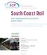 Executive Summary. Draft Supplemental Environmental Impact Report. Ferrovia da Costa Sul Esboço Suplementar do Relatório de Impacto Ambiental