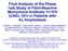 Final Analysis of the Phase 1a/b Study of Fibril-Reactive Monoclonal Antibody 11-1F4 (CAEL-101) in Patients with AL Amyloidosis