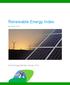 Renewable Energy Index. December 2018