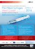 SMi presents its 4th conference and exhibition in the US series on... Pre-Filled Syringes West Coast