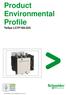 Product Environmental Profile TeSys LC1F