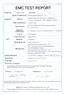 EMC TEST REPORT. l Name of organization Samsung Electronics Co., Ltd. r8j Class B personal computers and peripherals. 0 All other devices