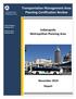 Transportation Management Area Planning Certification Review