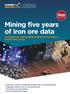 Mining five years of iron ore data