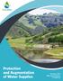 Protection and Augmentation of Water Supplies. February th Annual Report FY