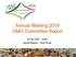 Annual Meeting 2018 GMO Committee Report. Enrico Noli - Chair René Mathis - Vice Chair