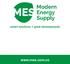 Modern Energy Supply. smart solutions + great developments.
