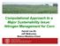 Computational Approach to a Major Sustainability Issue: Nitrogen Management for Corn. Harold van Es Jeff Melkonian Bianca Moebius-Clune
