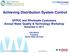Achieving Distribution System Control SFPUC and Wholesale Customers Annual Water Quality & Technology Workshop November 8, 2017