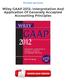 Wiley GAAP 2012: Interpretation And Application Of Generally Accepted Accounting Principles PDF