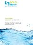 Solo Water. Home Owner s Manual. Catherine Hill Bay Water Utility IMS-OPER-8312-SW