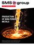 EXTRACT FROM NEWSLETTER 2/2017 PRODUCTION OF NON-FERROUS METALS