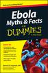 Ebola Myths & Facts by Edward Chapnick, MD