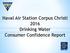 Naval Air Station Corpus Christi 2016 Drinking Water Consumer Confidence Report