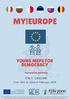 MY!EUROPE YOUNG MEPS FOR DEMOCRACY PARTICIPANT INFOPACK ITALY, CAGLIARI