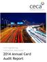 2014 Annual Card Audit Report