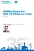 Reflections on IHS CERAWeek 2016
