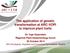 The application of genetic transformation at ARC-VOPI to improve plant traits Dr. Inge Gazendam Regional Plant biotechnology forum 30 October 2014