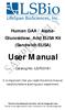 User Manual. Human GAA / Alpha- Glucosidase, Acid ELISA Kit (Sandwich ELISA) Catalog No. LS-F33161