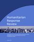 Humanitarian Response Review