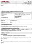 Page: 1 of 7 SAFETY DATA SHEET Revision Date: 10/13/2010 Print Date: 01/27/2011 ULTRAMAX AW 68. MSDS Number: Version: 1.