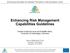 Enhancing Risk Management Capabilities Guidelines
