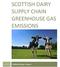 SCOTTISH DAIRY SUPPLY CHAIN GREENHOUSE GAS EMISSIONS