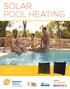 SOLAR POOL HEATING HARNESS THE POWER OF THE SUN