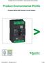 Product Environmental Profile Compact NSXm160F Everlink Circuit Breaker