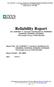 Reliability Report AEC-Q100-REV G Automotive Qualification for IXDD604SI, IXDF604SI, IXDI604SI, IXDN604SI VIS Foundry Process CU05UMS12010