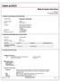 SIGMA-ALDRICH. Material Safety Data Sheet 1. PRODUCT AND COMPANY IDENTIFICATION. Product name : Potassium hydroxide