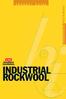 PRODUCT GUIDE ROCKWOOL INDUSTRIAL INDUSTRIAL ROCKWOOL