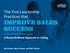 The Five Leadership Practices that IMPROVE SALES SUCCESS