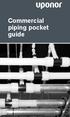 Commercial piping pocket guide