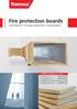 Fire protection boards