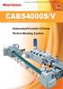 CABS4000S/V Automated/Variable 9-Clamp Perfect Binding System.