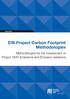 CORPORATE EIB Project Carbon Footprint Methodologies