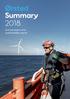 Ørsted Summary Annual report and sustainability report
