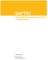 SAPTEC. SAP NetWeaver Application Server - Fundamentals COURSE OUTLINE. Course Version: 16 Course Duration: 3 Day(s)