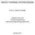 ME415 THERMAL SYSTEM DESIGN