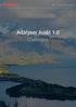 +44 (0) Adalyser Audit 1.0 Overview