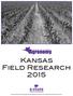 Kansas Field Research Kansas State University Agricultural Experiment Station and Cooperative Extension Service
