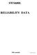 SWS600L RELIABILITY DATA