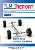 Reprint from No. 5 September Clean data provides the drive