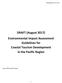 DRAFT (August 2017) Environmental Impact Assessment Guidelines for Coastal Tourism Development in the Pacific Region