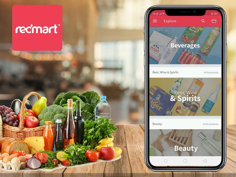 REDMART RedMart is Singapore s leading online supermarket, offering an unparalleled selection of high quality fresh food, household essentials and premium speciality products.