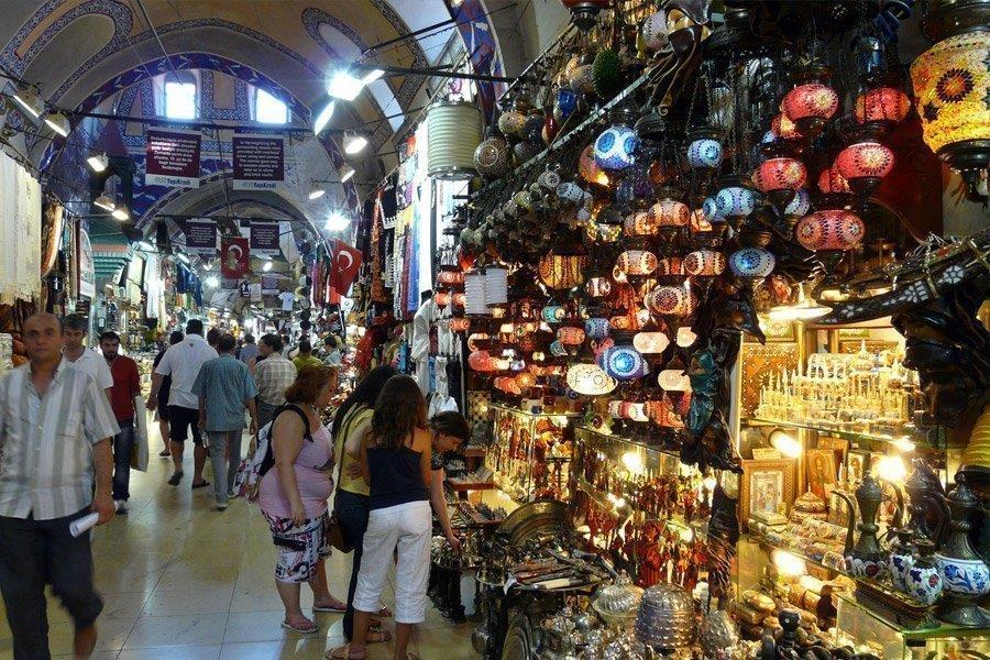 The Grand Bazaar is Istanbul's most important key shopping area.