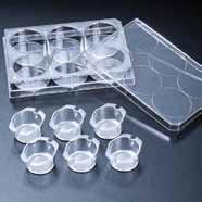 Cell Culture Plates with Inserts Cell culture inserts are used in a variety of applications, including invasion, migration, transport, drug uptake, cellular polarization, chemotaxis, co-culture