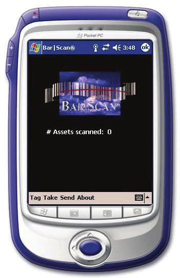 The Bar Scan Process You can configure BarScan in your Microsoft Pocket PC based bar code reader to prompt for an almost unlimited variety of optional questions.
